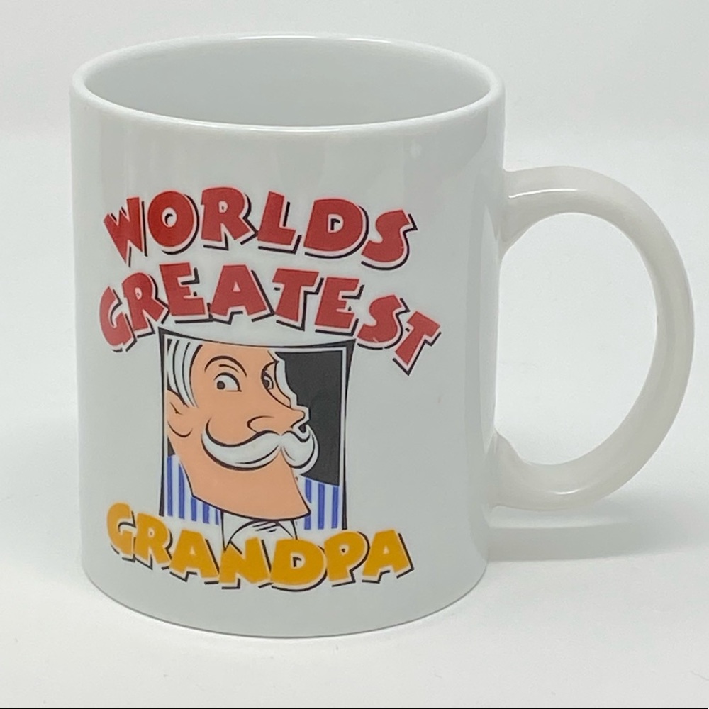 Grandpa Mug World’s Greatest Grandpa Mug Large Mustache